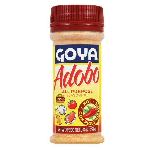 Goya Adobo All Purpose Seasoning With Red Hot Chilli Pepper 226g