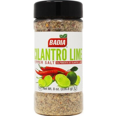 Badia Cilantro Lime Pepper Salt 226.8g (8oz)