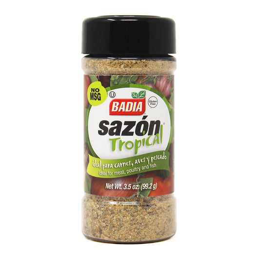 Badia Sazon Tropical Seasoning (Green) - (3.5oz) 99.2g