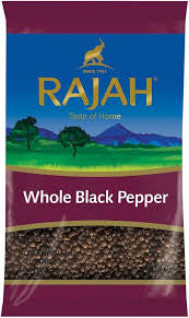 Rajah Whole Black Pepper 100g