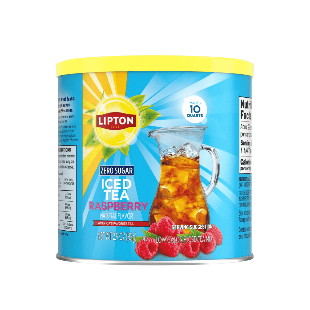 Lipton Iced Tea Raspberry Flavour Zero Sugar 82g