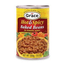 Grace Hot & Spicy Baked Beans 300g