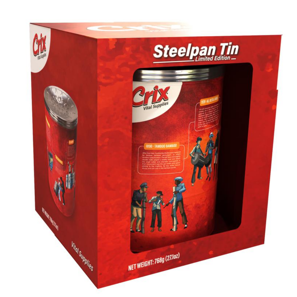 Limited Edition Crix Steelpan Tin - 768g (8x96g)