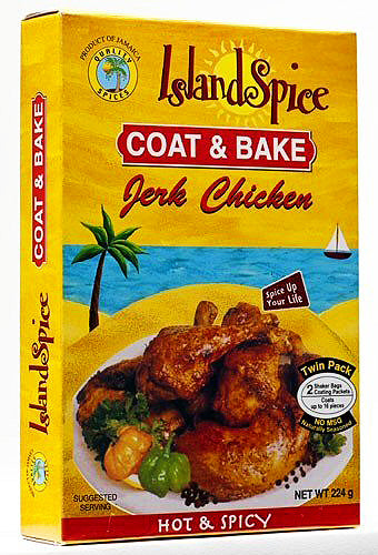 Island Spice Coat & Bake Jerk Chicken 224g