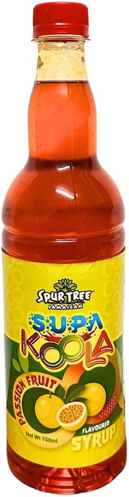 Spur Tree Supa Koola Passion Fruit Syrup 750ml