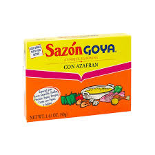 Sazon Goya Saffron