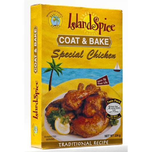 Island Spice Coat & Bake Special Chicken 224g