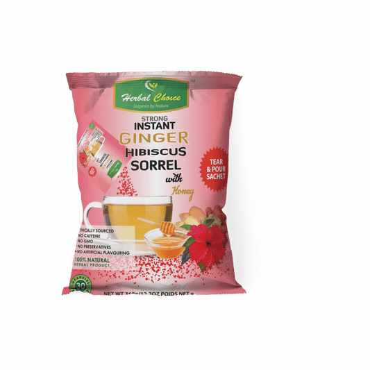 Herbal Choice Strong Instant Ginger Hibiscus Sorrel With Honey 360g