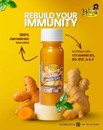 Sir Henrys Tumeric Ginger Shot 59ml