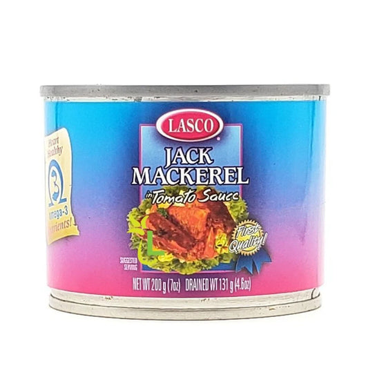 Lasco Jack Mackerel In Tomato Sauce 200g