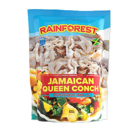 Rainforest Jamaican Queen Conch 450g