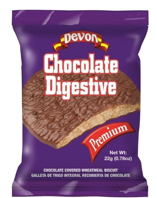 Devon Chocolate Digestive Biscuits (Pack Of 3)