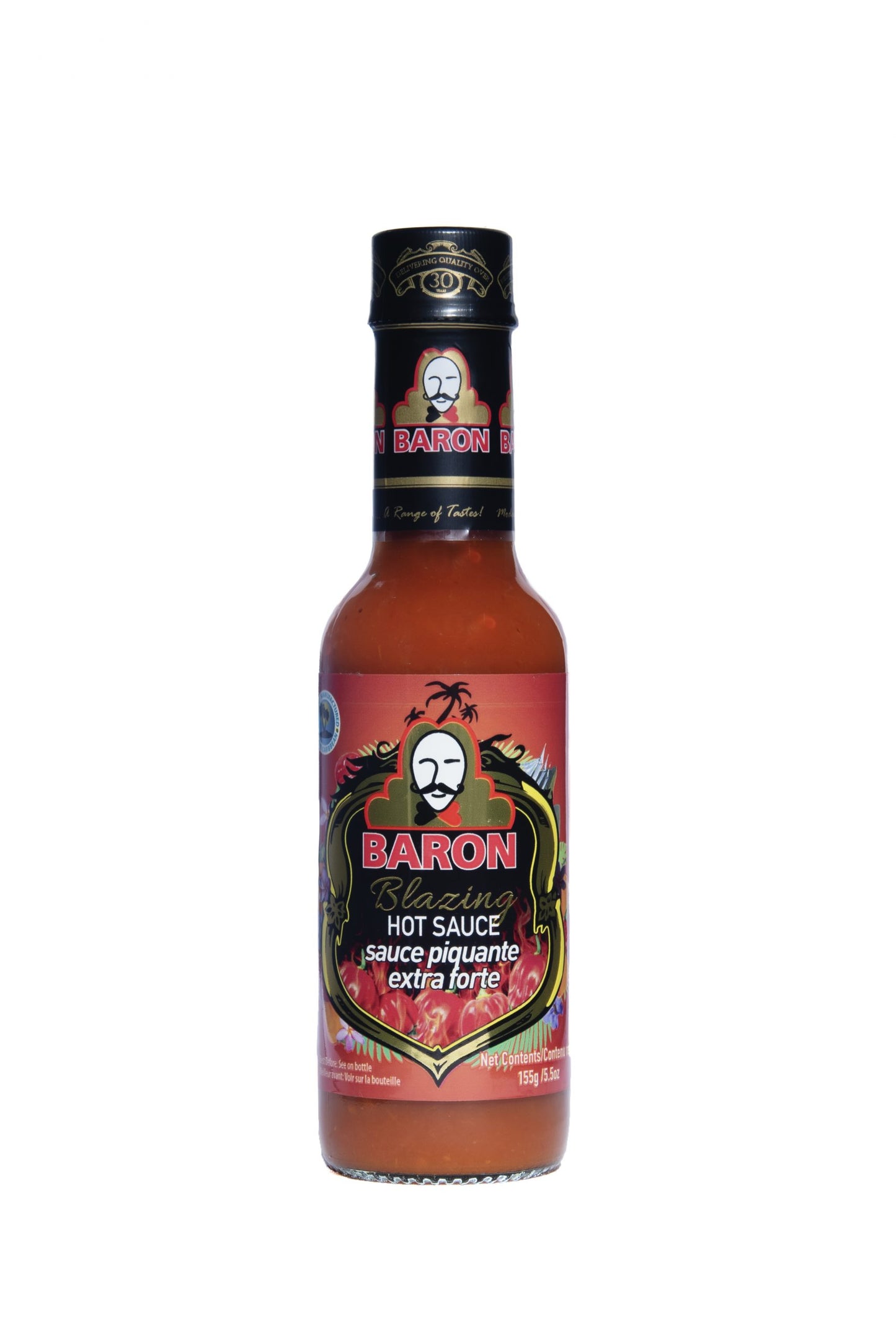 Barons Blazing Hot Sauce