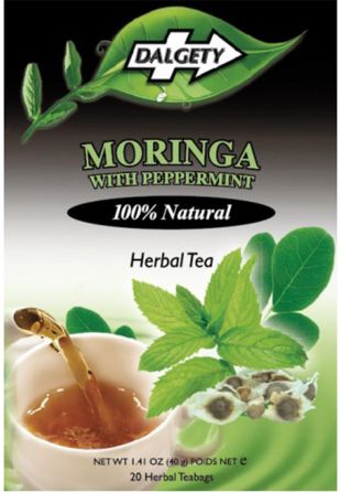 Dalgety Moringa with Peppermint (18 Herbal Teabags)