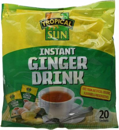 Tropical Sun Instant Ginger Drink 360g (20 Sachets)