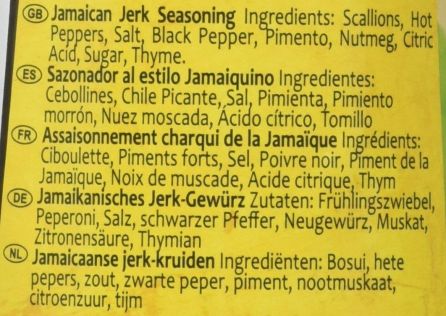 Tropical Sun Jamaican Jerk Seasoning 280g