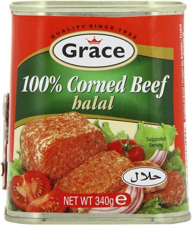 Grace Halal Corned Beef 340g