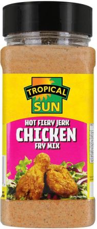 Tropical Sun Hot Fiery Jerk Chicken Fry Mix 300g