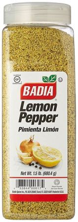 Badia Lemon Pepper Seasoning 680.4g