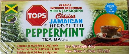 Tops Peppermint (24 Tea Bag ) 33.6 g