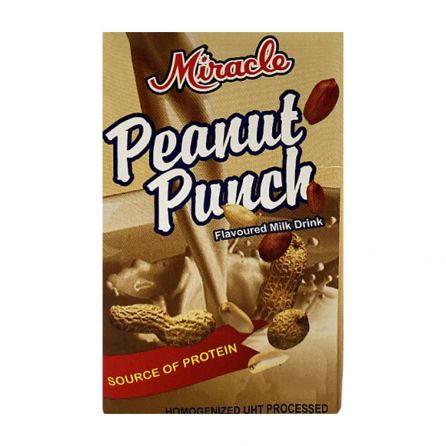 Miracle Peanut Punch Flavoured Milk Drink 250ml