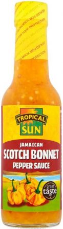 Tropical Sun Scotch Bonnet Pepper Sauce 142ml