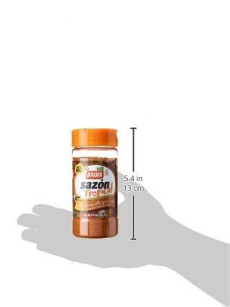 Badia Sazon Tropical with Coriander and Annatto (Amber) - (6.75 oz) 191.4g