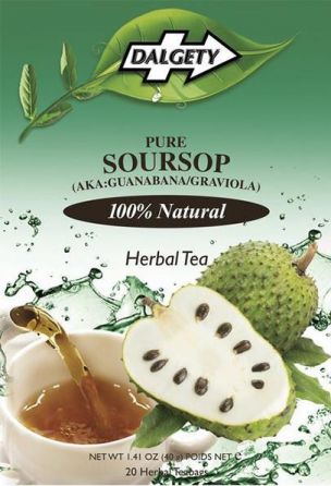 Dalgety Pure Soursop Tea (18 Herbal Teabags)