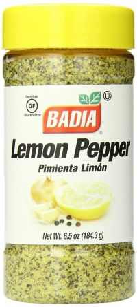 Badia Lemon Pepper Seasoning (6.5 oz) 184.3g