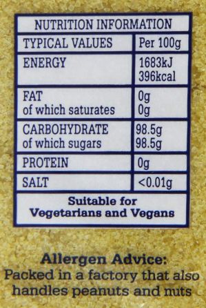 Tate Lyle Demerara Sugar 3kg