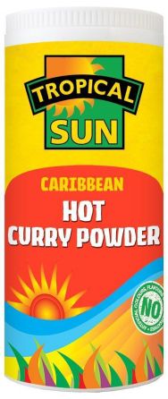 Tropical Sun Caribbean Hot Curry Powder 100g