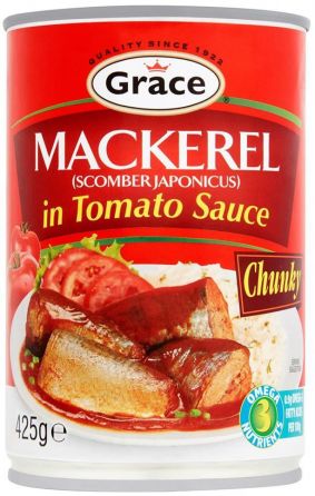 Grace Mackerel in Tomato Sauce 425g