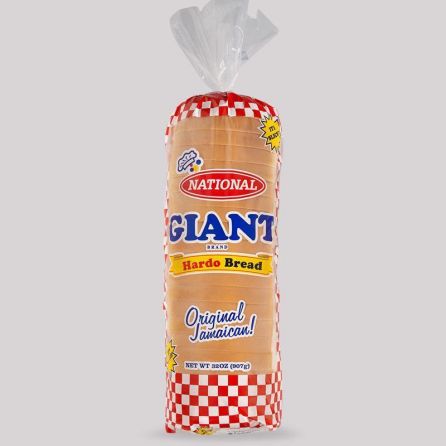 National Giant Sliced Hardo Bread (32oz) 907g