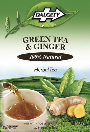 Dalgety Green Tea & Ginger Herbal Tea