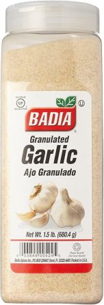 Badia Granulated Garlic (1.5 lb) 680.4g