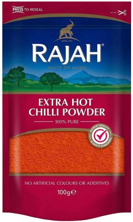 Rajah Extra Hot Chilli Powder 100g