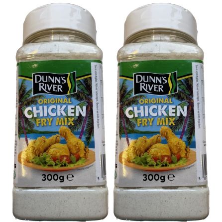 Dunns River Original Chicken Fry Mix 300g (Pack of 2)