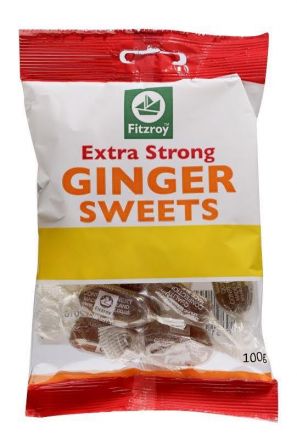 Fitzroy Extra Strong Ginger Sweets 100g