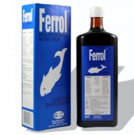 Ferrol Multivitamins with Iron ( A Dietary Supplement) 200ml