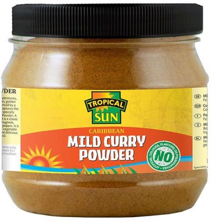 Tropical Sun Caribbean Mild Curry Powder 500g