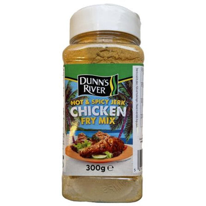 Dunns River Hot & Spicy Jerk Chicken Fry Mix 300g (Pack of 2)