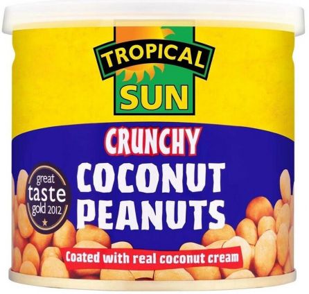 Tropical Sun Crunchy Coconut Peanuts 165g