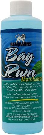 Benjamins Bay Rum Mentholated 250ml (8fl oz)